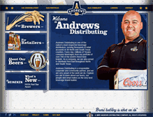 Tablet Screenshot of andrewsdistributing.com